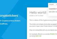 Photo of [Download-S1] Cryptocurrency Tickers v1.0 - 1,000+ Crypto Price Tickers for WordPress