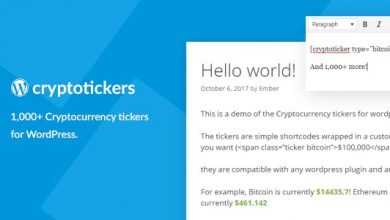 Photo of [Download-S1] Cryptocurrency Tickers v1.0 - 1,000+ Crypto Price Tickers for WordPress