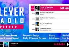Photo of [Download-S1] CLEVER v1.3 - HTML5 Radio Player With History - Shoutcast and Icecast - WordPress Plugin