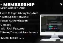 Photo of [Download-S1] Codeigniter Login with Ion Auth, HMVC, Social Login and User management System v1.10