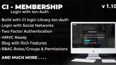 Photo of [Download-S1] Codeigniter Login with Ion Auth, HMVC, Social Login and User management System v1.10