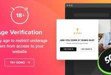 Photo of [Download-S1] Age Verification plugin for WordPress v1.0.1