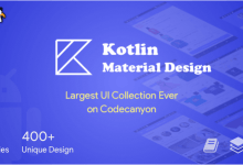 Photo of [Download-S1] Kotlin Material Design (Google Android Material Design UI Components and Template Collection) 1.1