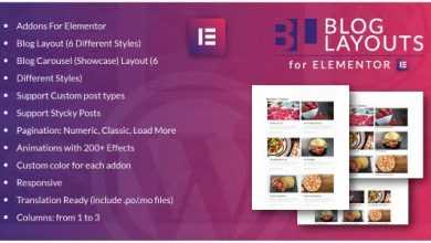 Photo of [Download-S1] Blog Layouts for Elementor v1.0 - WordPress Plugin