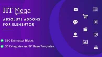Photo of [Download-S1] HT Mega Pro v1.0.2 – Absolute Addons for Elementor Page Builder