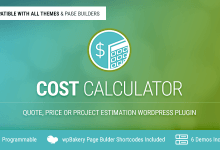 Photo of [Download-S1] Cost Calculator v2.1.8 - WordPress Plugin