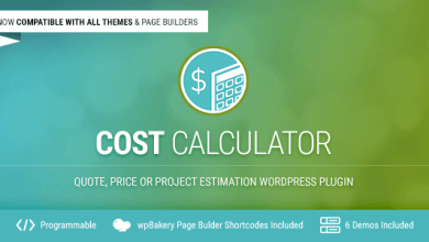 Photo of [Download-S1] Cost Calculator v2.1.8 - WordPress Plugin