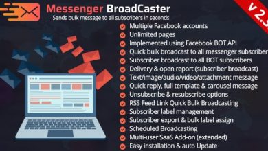 Photo of [Download-S1] Messenger Broadcaster - A Bot Inboxer Add-on : Send Bulk Message to Facebook Messenger Subscribers