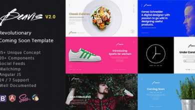 Photo of [Download-S2] Beavis v2.0 - Next Level Multi-Concept HTML5 Coming Soon Template