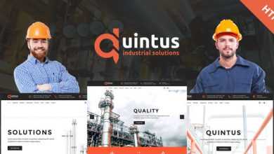 Photo of [Download-S2] Quintus v1.1 - Industry / Factory / Engineering HTML5 Template
