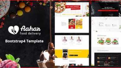 Photo of [Download-S2] Aahar - Food Delivery Service Bootstrap4 Template