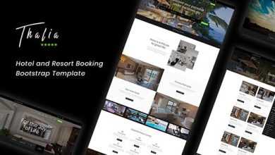 Photo of [Download-S2] Thalia - Hotel and Resort Booking Bootstrap Template