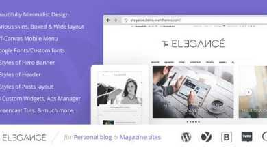 Photo of [Download-S2] Elegance v1.0.1.6 - A Flawlessly Minimalist Blogging theme