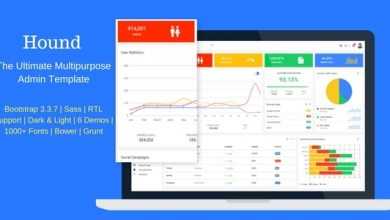 Photo of [Download-S2] Hound - The Ultimate Multipurpose Admin Template