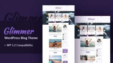 Photo of [Download-S2] Glimmer v3.0 - A Responsive WordPress Blog Theme