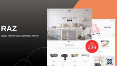 Photo of [Download-S2] Raz v1.0.0 - Clean, Minimal WooCommerce Theme