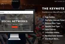 Photo of [Download-S2] The Keynote - Conference / Event / Meeting WordPress Theme