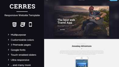 Photo of [Download-S2] Cerres - Responsive Website Template