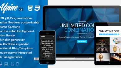 Photo of [Download-S2] Alpine - Wordpress Responsive One Page Parallax