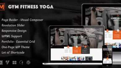 Photo of [Download-S2] Gym Fitness Yoga v1.8 - Maniva WordPress Theme