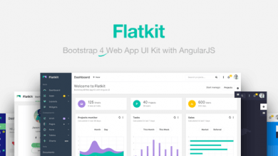 Photo of [Download-S2] Flatkit v1.1.3 - App UI Kit