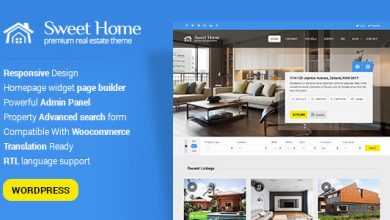 Photo of [Download-S2] Sweethome v1.5.2 - Responsive Real Estate WordPress Theme