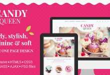 Photo of [Download-S2] Candy Queen - Responsive One Page Portfolio