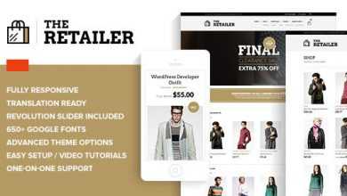 Photo of [Download-S2] The Retailer v1.8.6 - Retina Responsive WooCommerce Theme