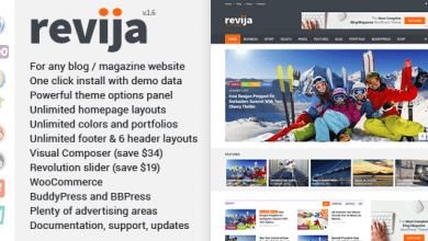Photo of [Download-S2] Revija v1.6 – Blog/Magazine WordPress Theme