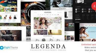 Photo of [Download-S2] Legenda v2.2 - Responsive Multi-Purpose WordPress Theme
