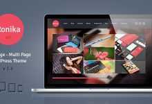 Photo of [Download-S2] Ronika v1.4 - One Page/Multi Page WordPress Theme