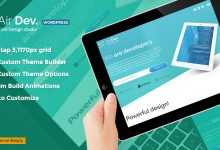 Photo of [Download-S2] AirDev - Responsive WordPress Theme