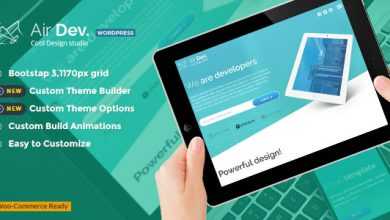 Photo of [Download-S2] AirDev - Responsive WordPress Theme