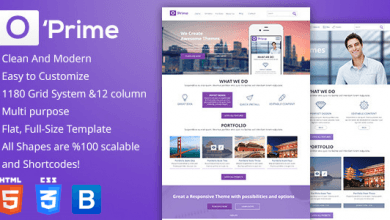 Photo of [Download-S2] O'prime - Multi Purpose Responsive HTML Template