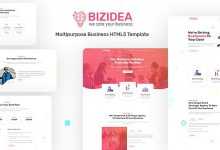 Photo of [Download-S2] Bizidea v1.0 - Multipurpose Business HTML5 Template