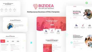 Photo of [Download-S2] Bizidea v1.0 - Multipurpose Business HTML5 Template
