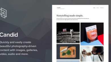 Photo of [Download-S2] Candid v1.2 - WordPress Photography Theme