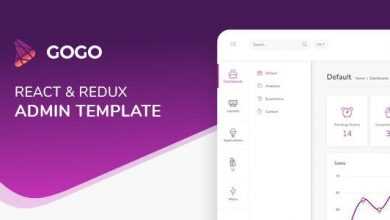 Photo of [Download-S2] Gogo React v3.0.1 - React Admin Template