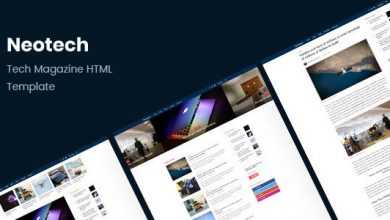 Photo of [Download-S2] Neotech v1.1 - Tech Magazine HTML Template