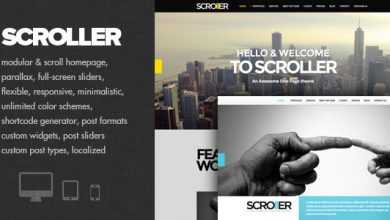 Photo of [Download-S2] Scroller - Themeforest Parallax, Scroll & Responsive Theme