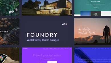 Photo of [Download-S2] Foundry v2.0.6 - Multipurpose, Multi-Concept WP Theme