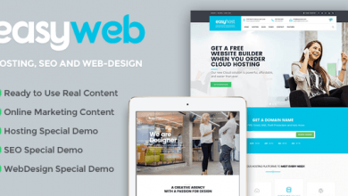 Photo of [Download-S2] EasyWeb - WP Theme For Hosting, SEO and Web-design