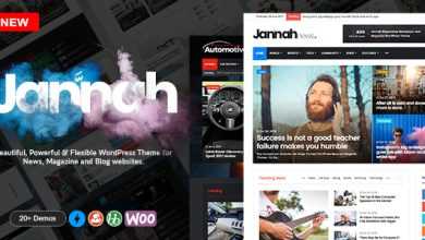 Photo of [Download-S2] Jannah v1.0.2 - WordPress News Magazine Blog & BuddyPress