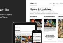 Photo of [Download-S2] Darkwhite: Themeforest Blog / Portfolio WordPress Theme