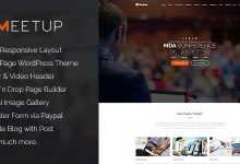 Photo of [Download-S2] Meetup v1.0 - Conference Event WordPress Theme