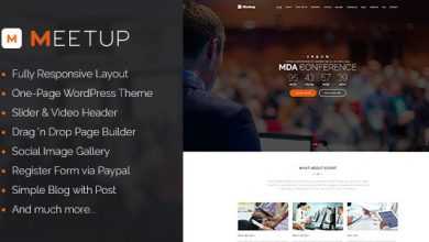 Photo of [Download-S2] Meetup v1.0 - Conference Event WordPress Theme