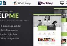 Photo of [Download-S2] HelpMe - Nonprofit Landing Page Template With Page Builder