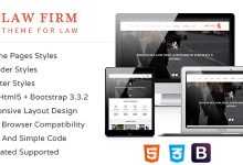 Photo of [Download-S2] Law Firm - Responsive HTML Template