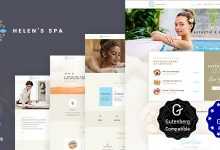 Photo of [Download-S2] Helen's Spa v1.7 - Beauty Spa, Health Spa & Wellness Theme