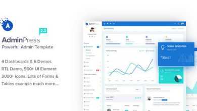 Photo of [Download-S2] Admin Press v2.0 - The Ultimate & Powerful Bootstrap 4 Admin Template